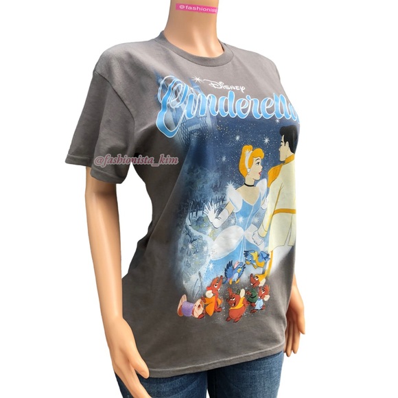 Disney gray Cinderella t-shirt new with tags - Picture 2 of 7